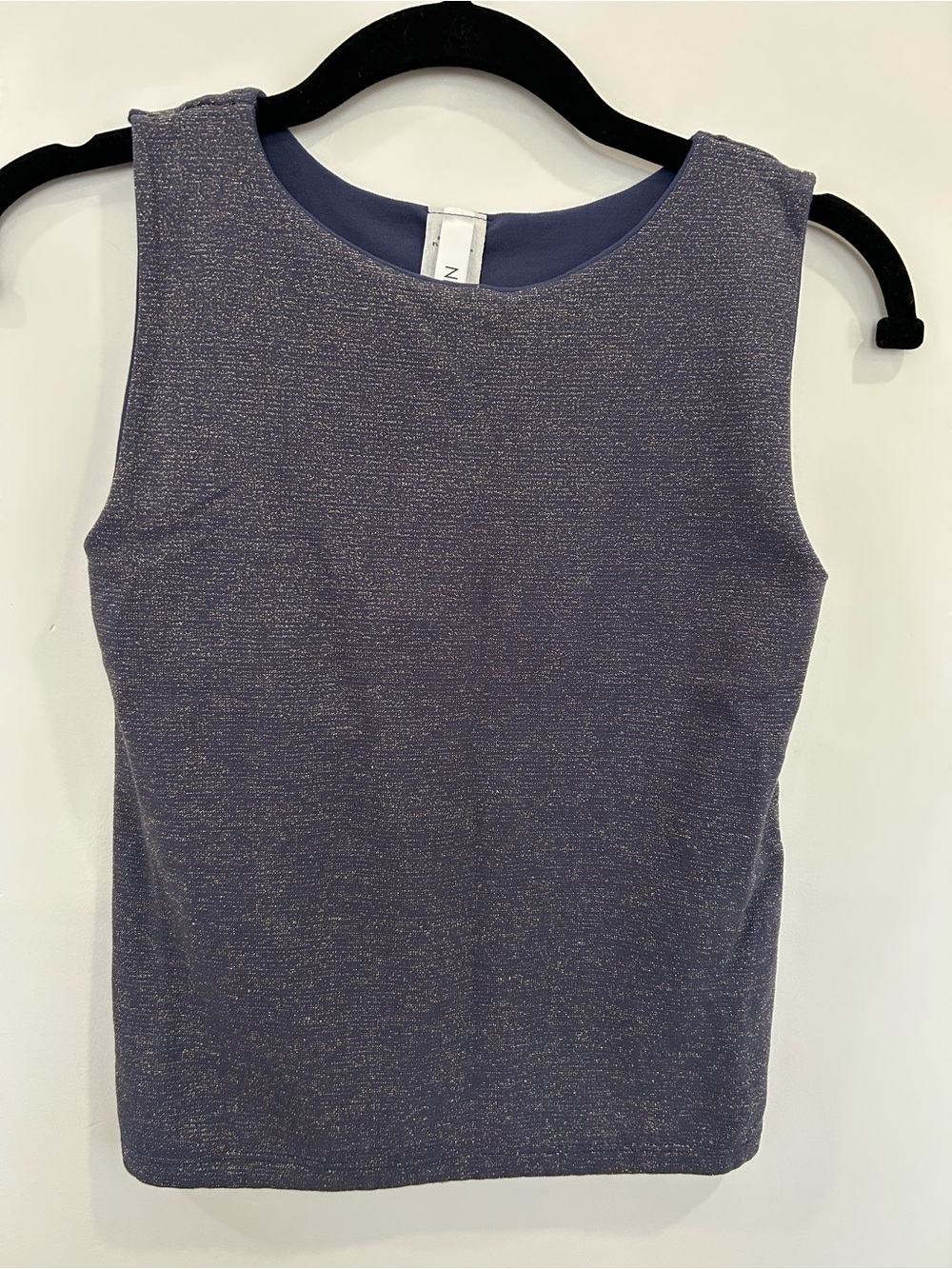 Nikibiki NWT Tank Top in Blue with Gold One Size Fits S-L